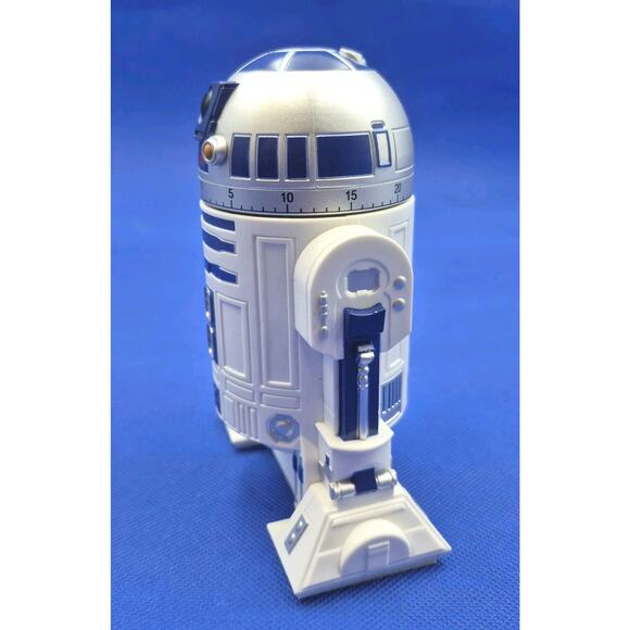 Star Wars R2-D2 Kitchen Timer Rotating Head 5.5" Tall 2014 - Picture 4 of 9